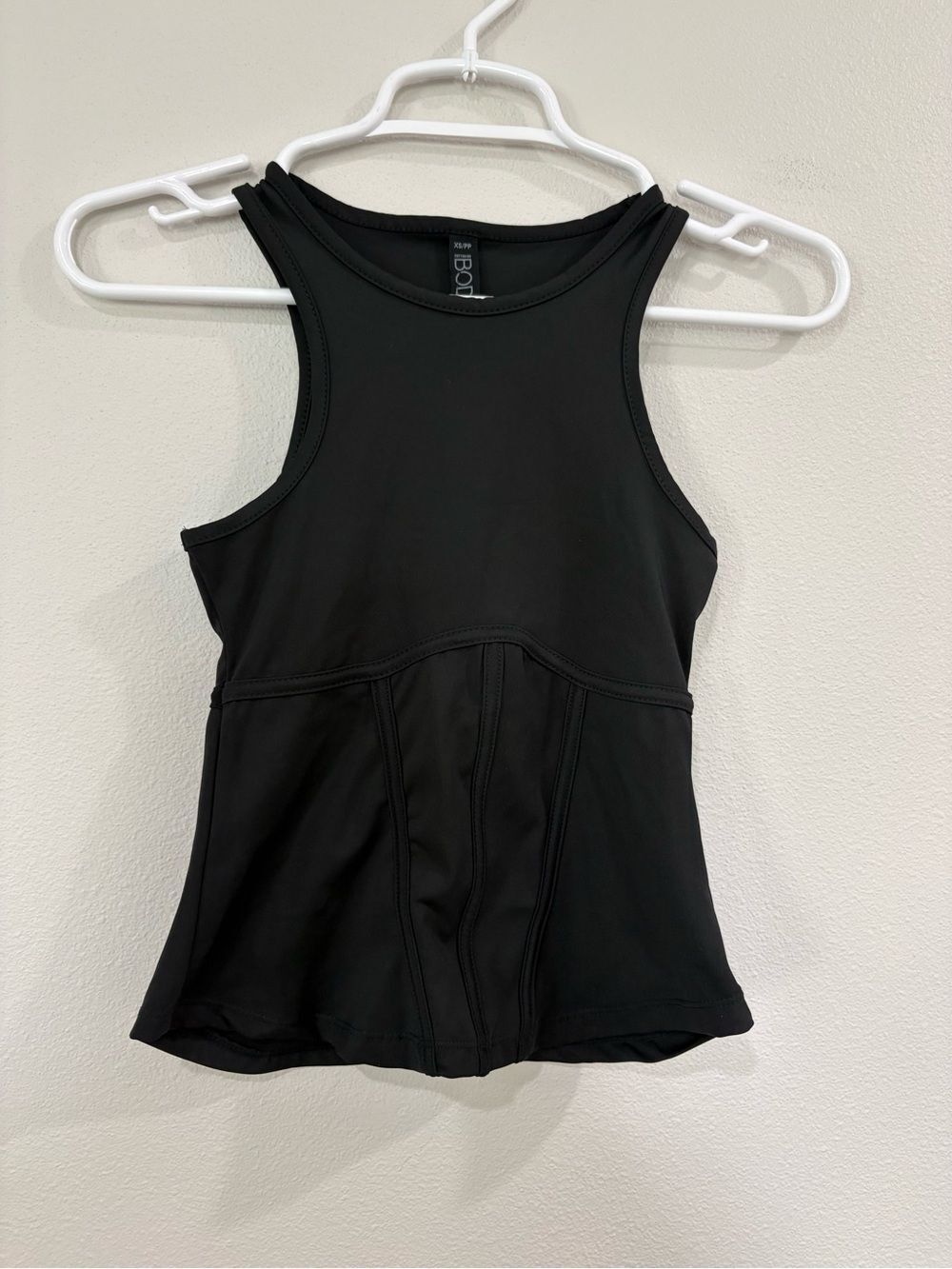 Cotton On Black Racerback Tank Top